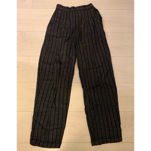 Vintage Wool Stripped Pants